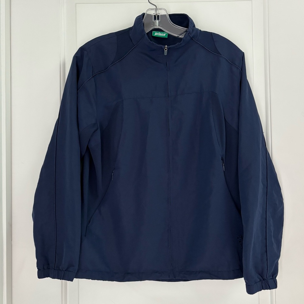 Prince Navy Blue Pickelball Tennis Zip Jacket